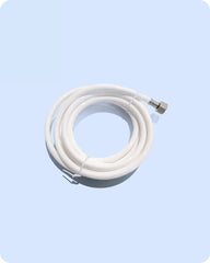 9' Polyurethane Hose with Single Brass 3/8" Compression Fitting