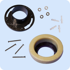 Eau Toilet Flange Mounting Kit