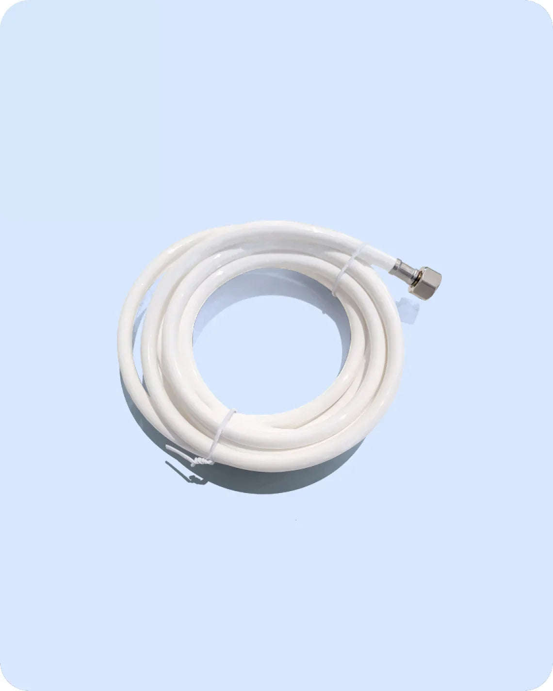 9' Polyurethane Hose with Single Brass 3/8" Compression Fitting